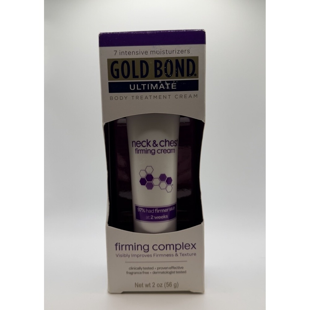 Gold Bond Ultimate Firming Neck & Chest Cream 2oz New